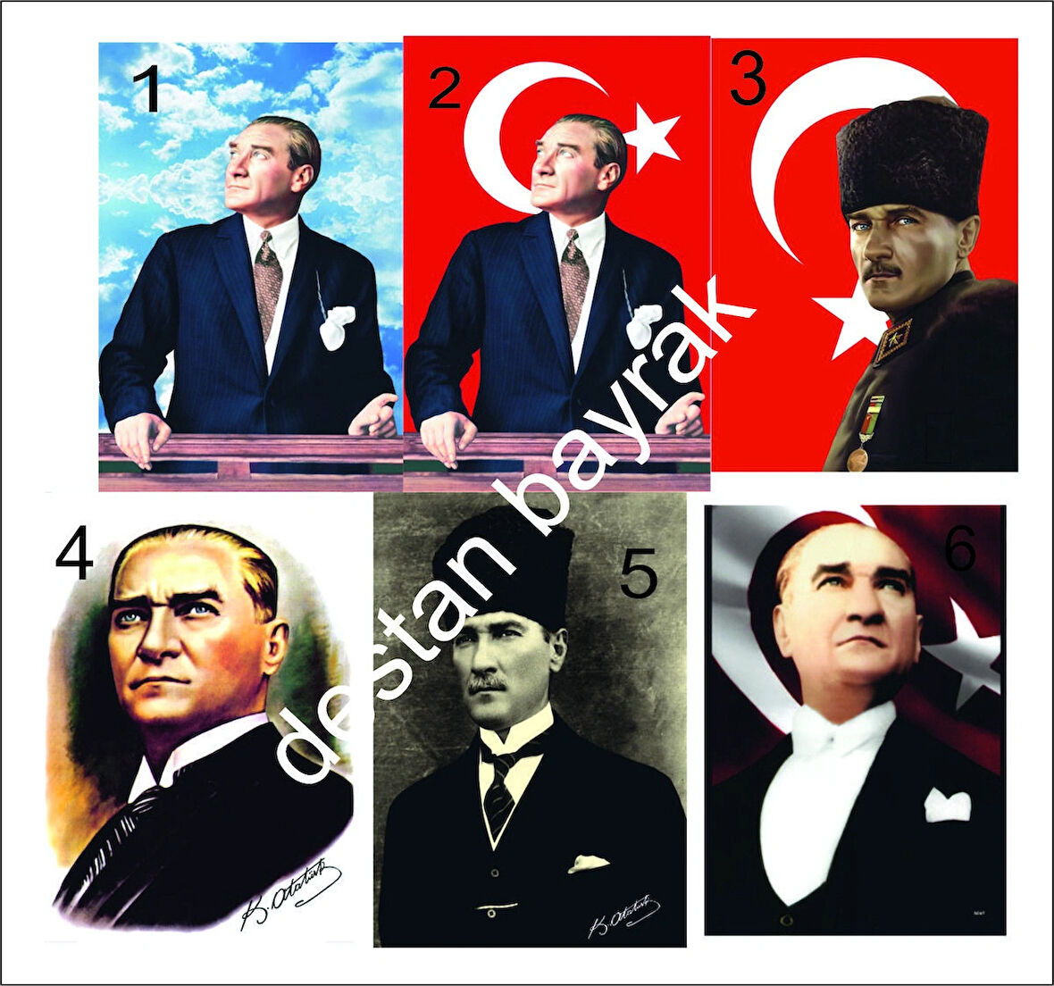 Atatürk Bayrağı 50 x 75 cm