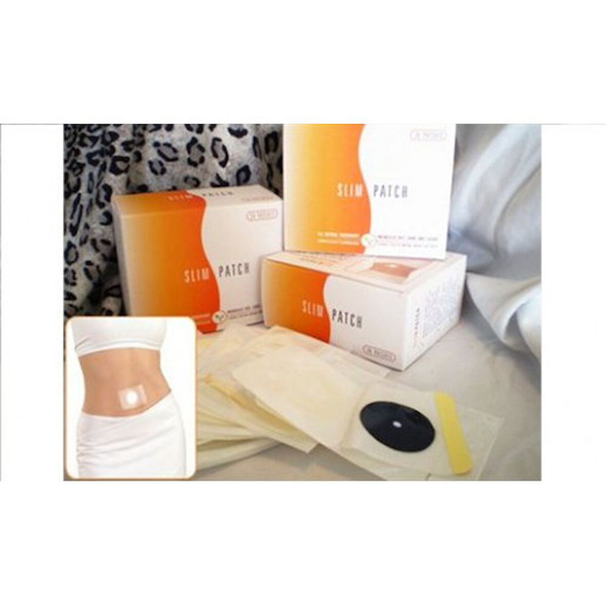 Kapamarka Slim Patch Zayıflama Göbek Bandı 30 Adet