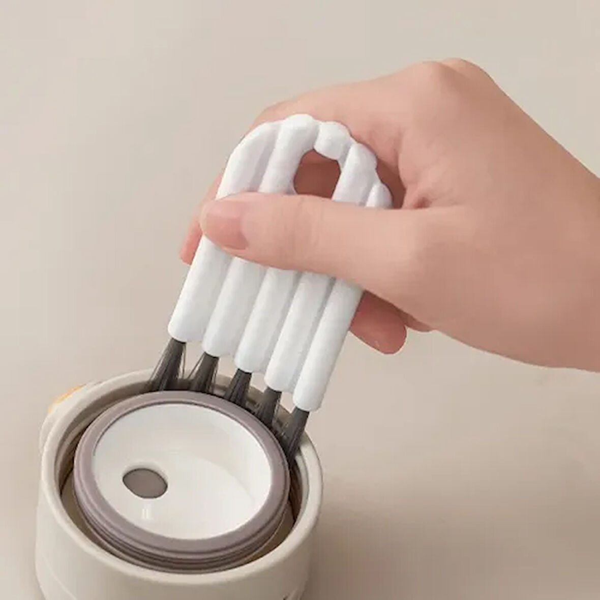 Kapamarka Detay Ve Boşluk Temizleme Fırçası