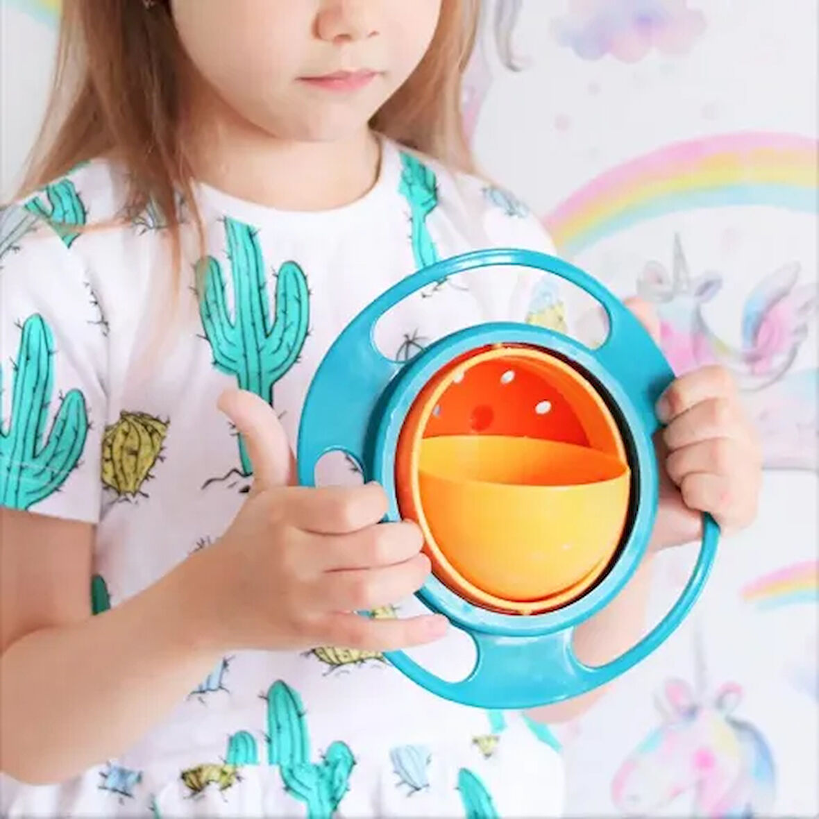 Kapamarka Dökülmeyen Bebek Mama Kasesi