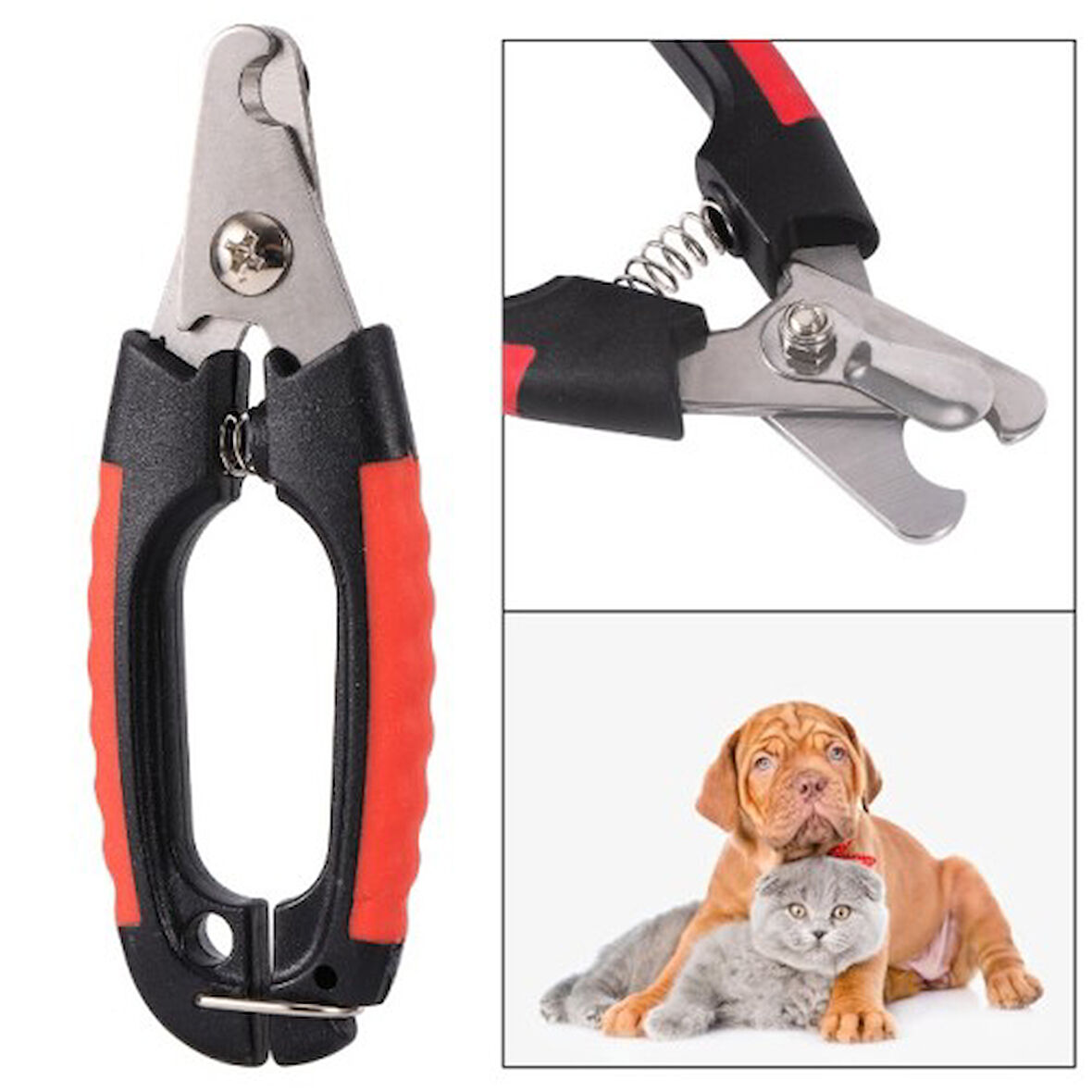Kapamarka Kilitli Kedi Köpek Tırnak Makası