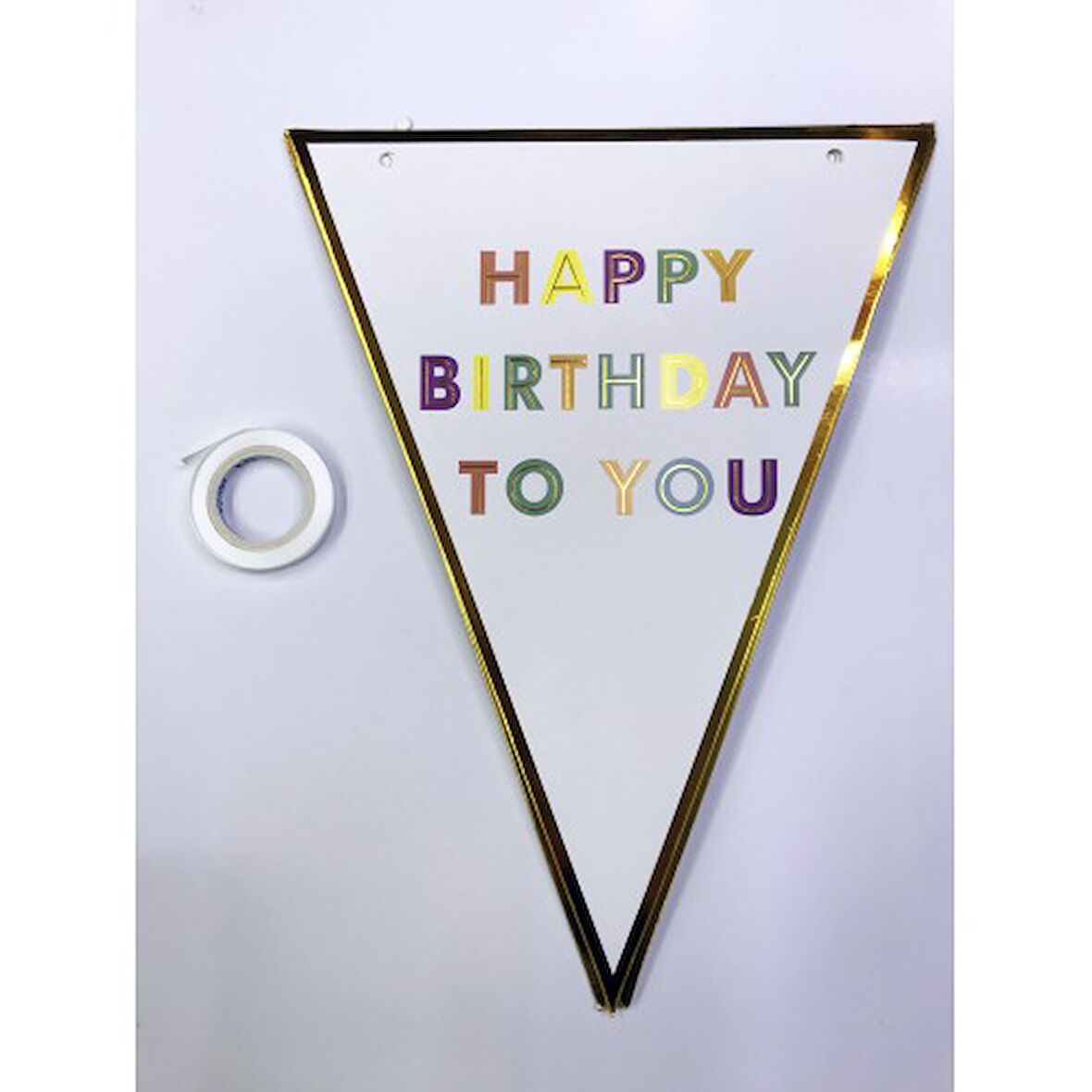 Kapamarka Happy Birthday To You Flama Bayrak SÃ¼sÃ¼