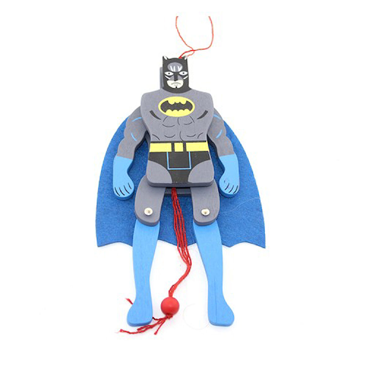 Kapamarka Ahşap Sallanan Batman Figürü