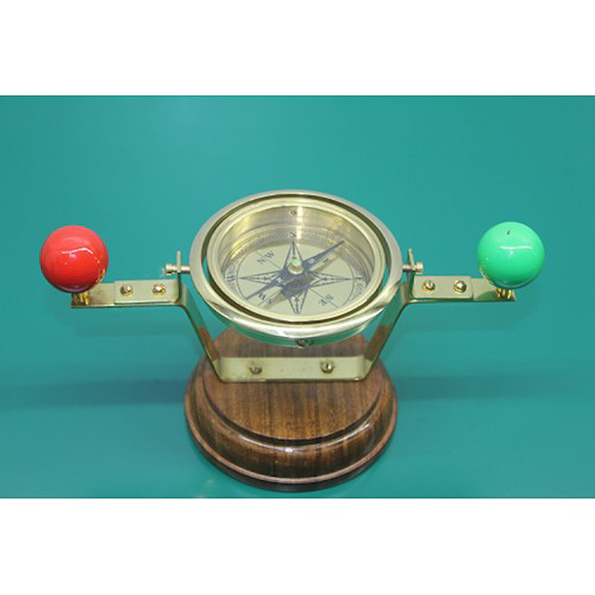 Kapamarka Masa Üstü Pirinç Filika Pusulası