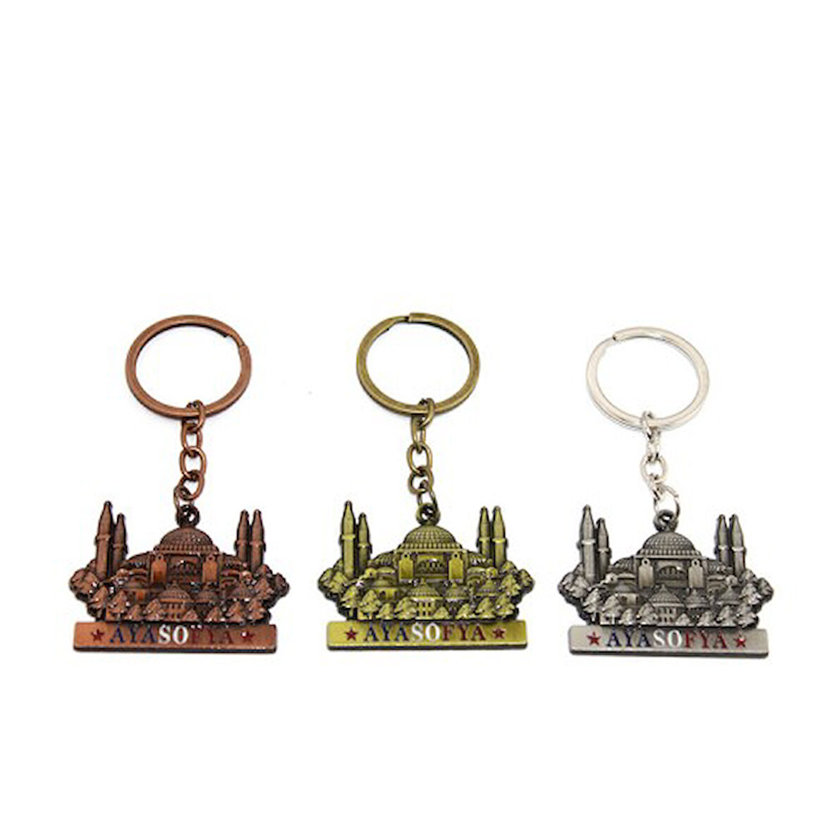 Kapamarka Metal Ayasofya Anahtarlık
