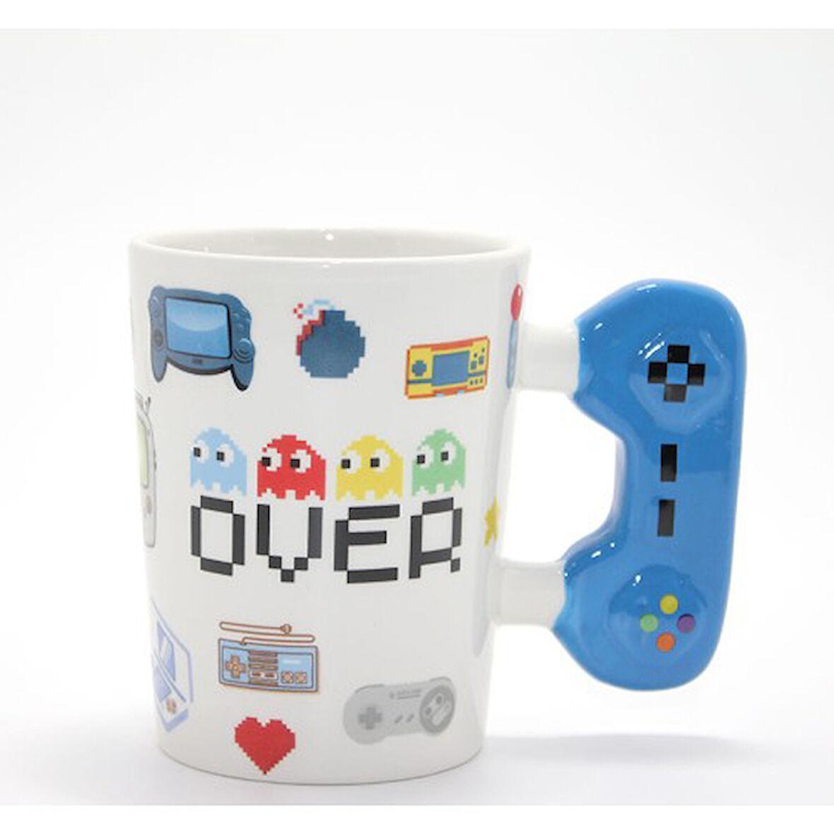 Kapamarka Porselen Game Over Kupa Bardak