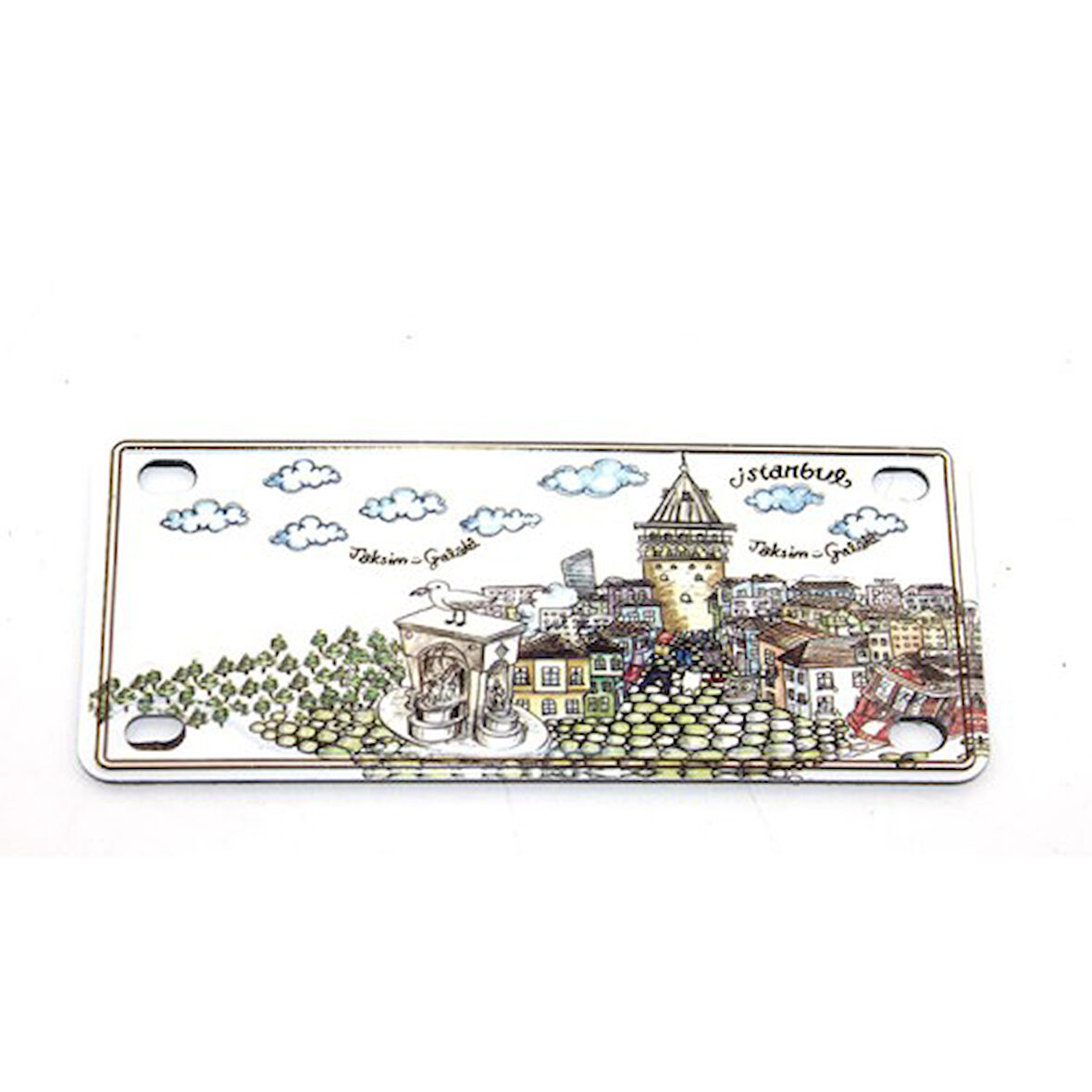 Kapamarka İstanbul Temalı Magnet Model 12