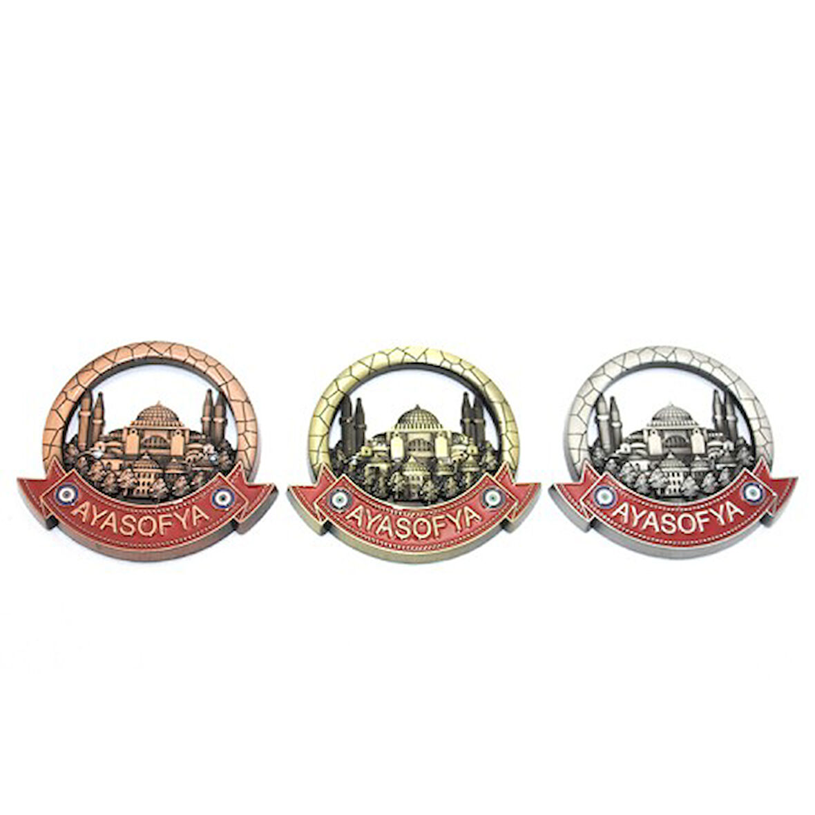 Kapamarka İstanbul Temalı Metal Magnet Model 4