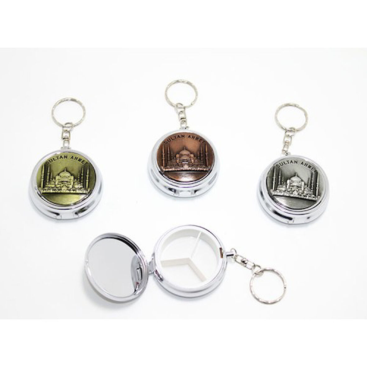 Kapamarka Sultanahmet Kabartmalı Yöresel Enfiye Kutusu