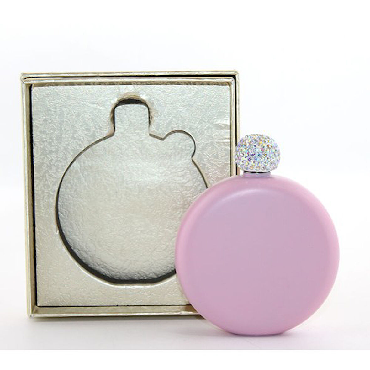 Kapamarka Paslanmaz Çelik Matara 5 Oz Pembe