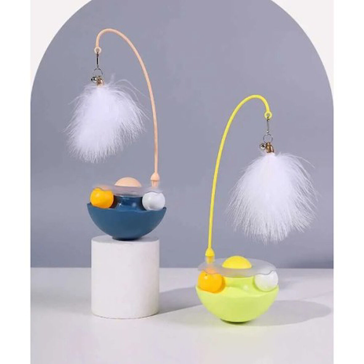 Kapamarka Zilli Kedi Otlu Hacıyatmaz Oyuncağı