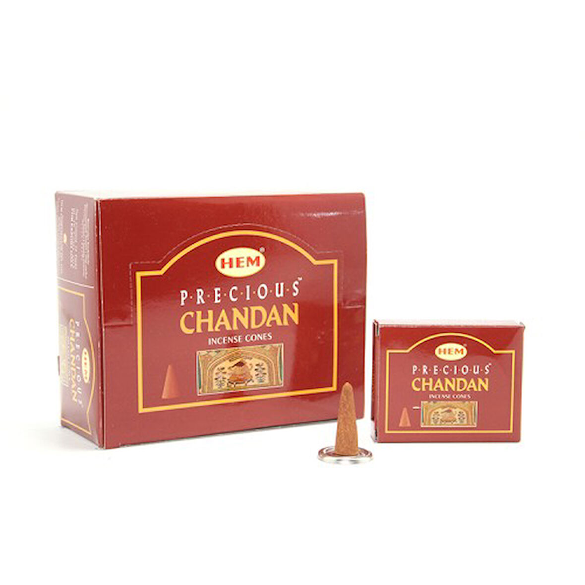 Chandan Aromalı Konik Tütsü