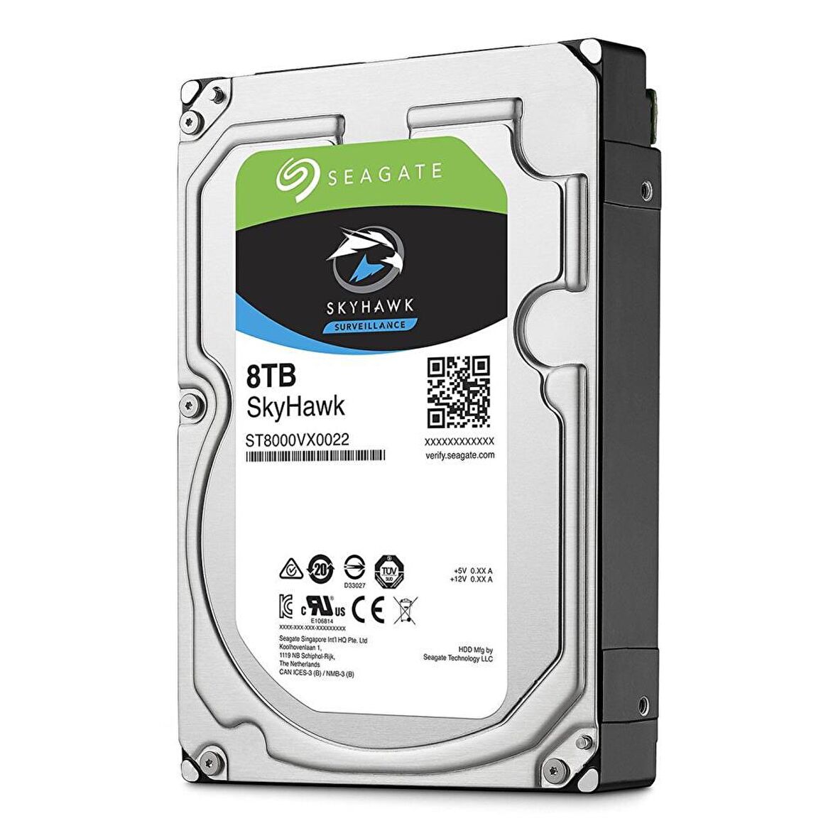 Seagate SkyHawk 3.5 inç 8 TB 5900 RPM Sata 3.0 Harddisk 