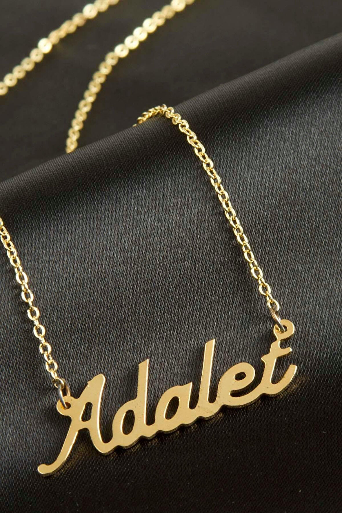 Adalet isimli kolye (Kişiye Özel)