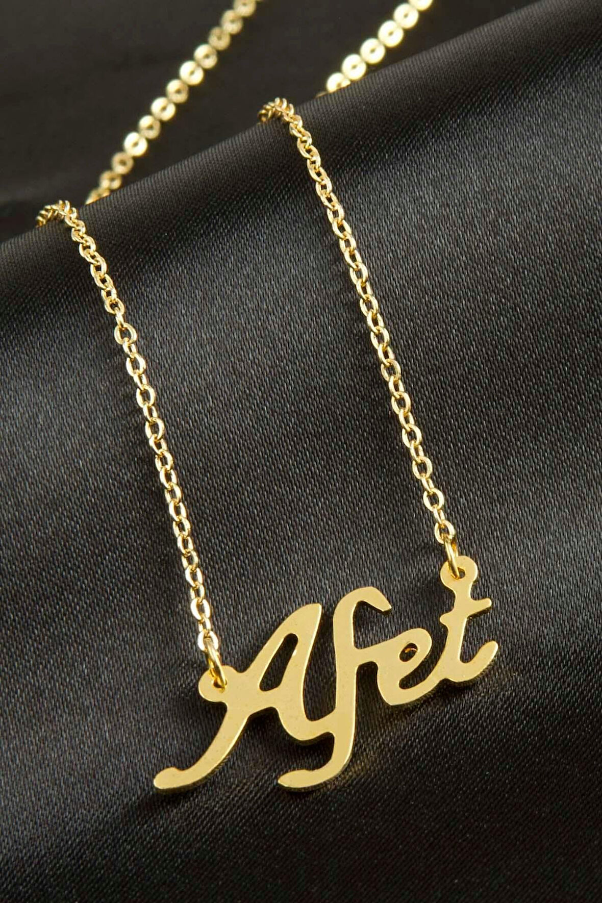 Afet isimli kolye (Kişiye Özel)