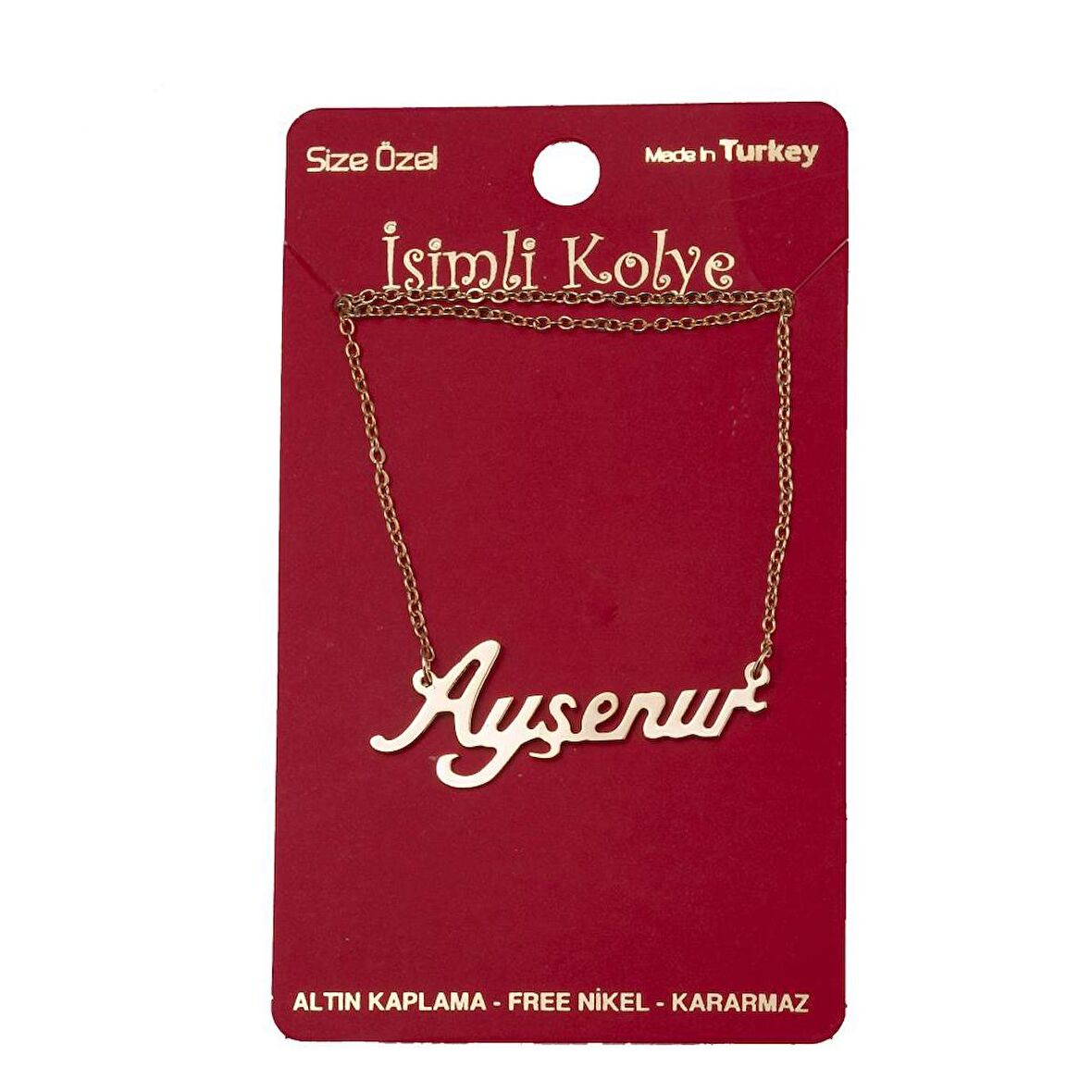 Ayşenur isimli kolye