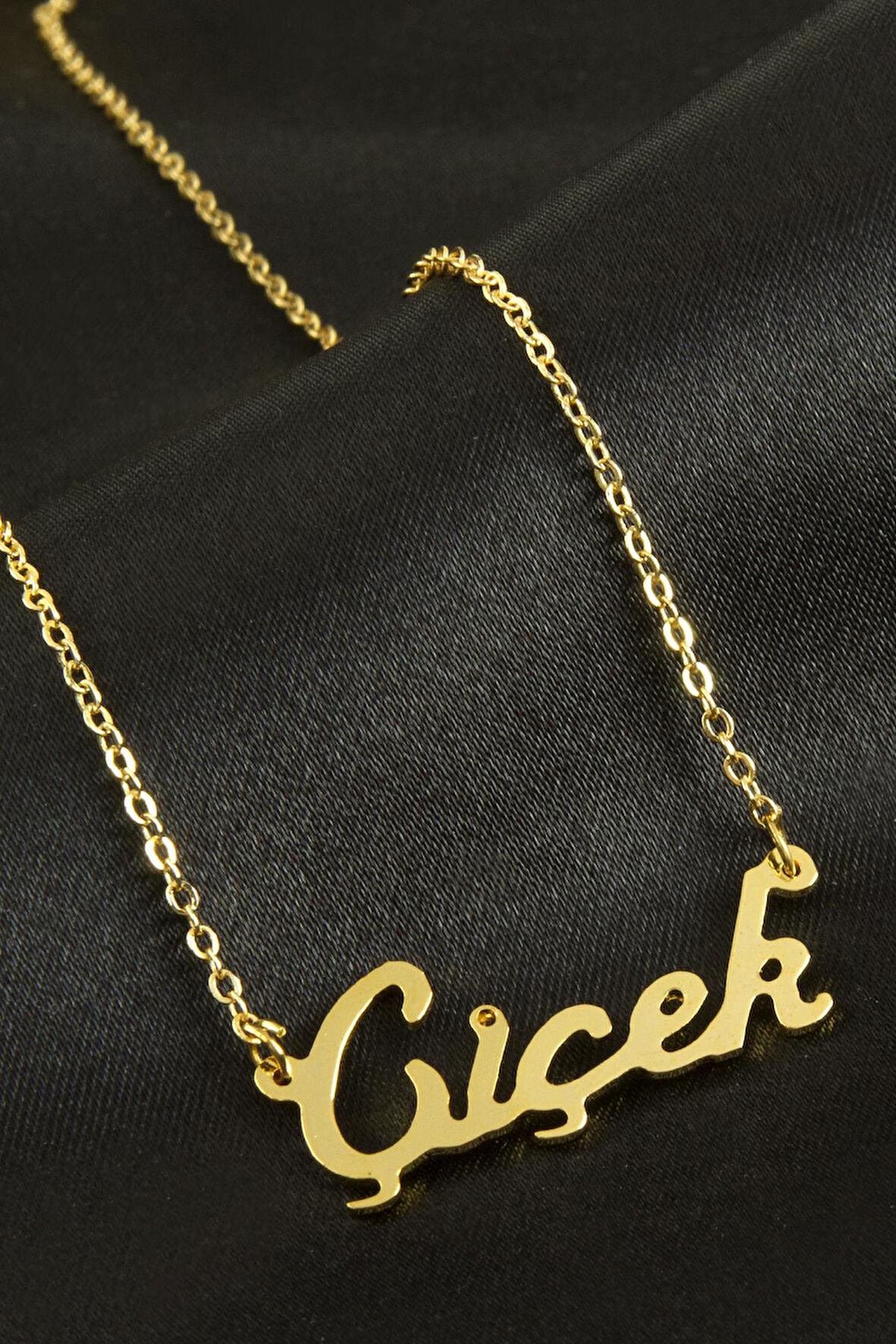 Çiçek isimli kolye (Kişiye Özel)