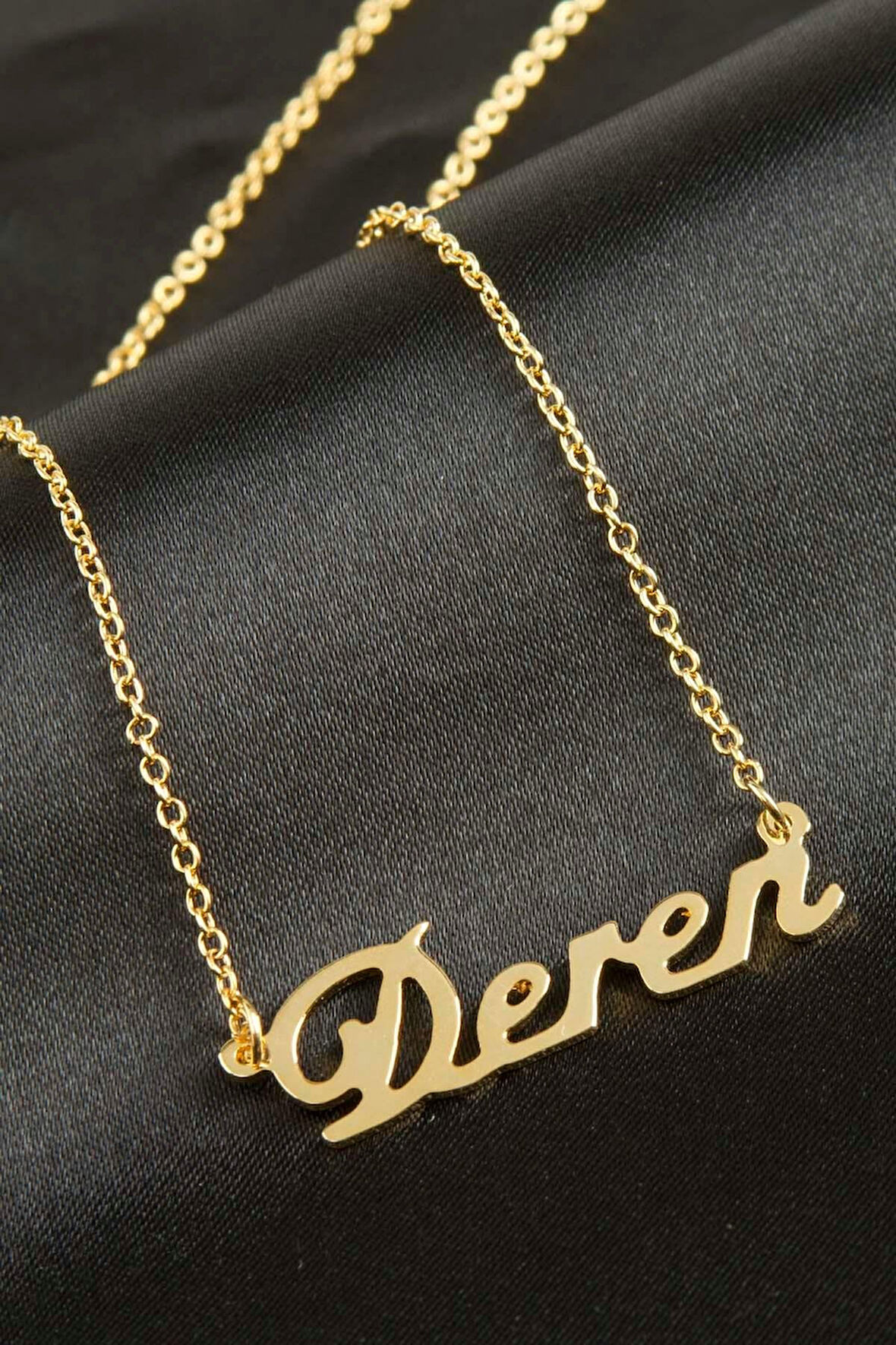 Deren isimli kolye (Kişiye Özel)