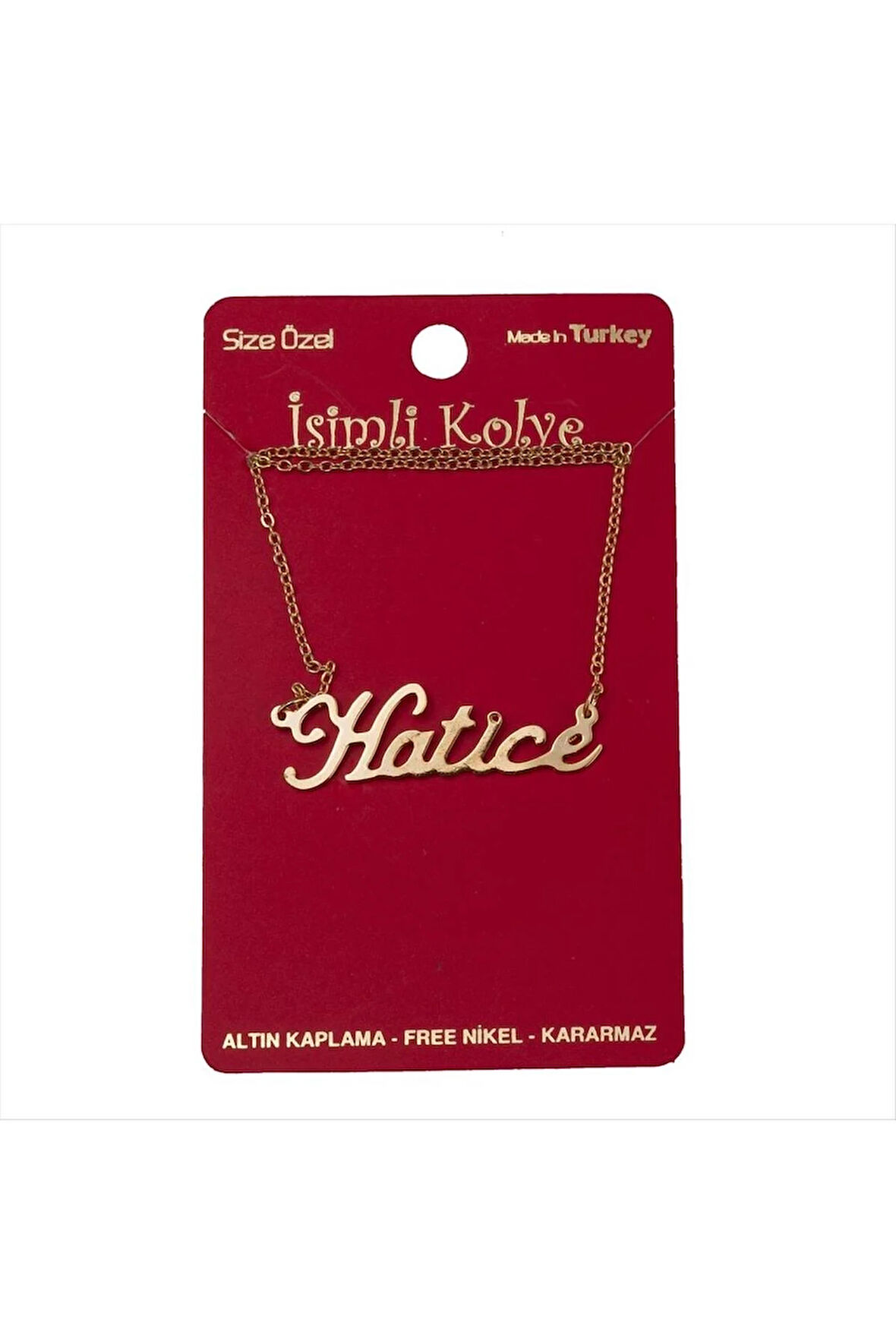 Hatice isimli kolye (Kişiye Özel)