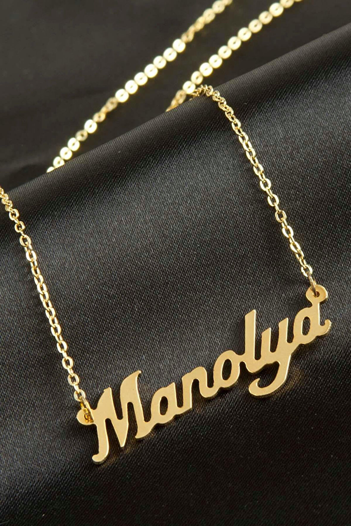 Manolya isimli kolye (Kişiye Özel)