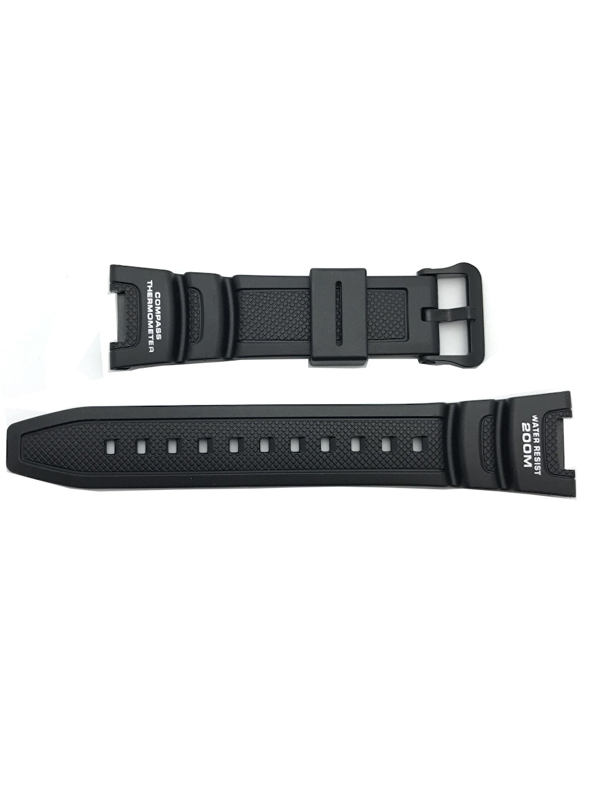 Casio SGW-100 Siyah Renk Orijinal Silikon Saat Kordonu Kayışı
