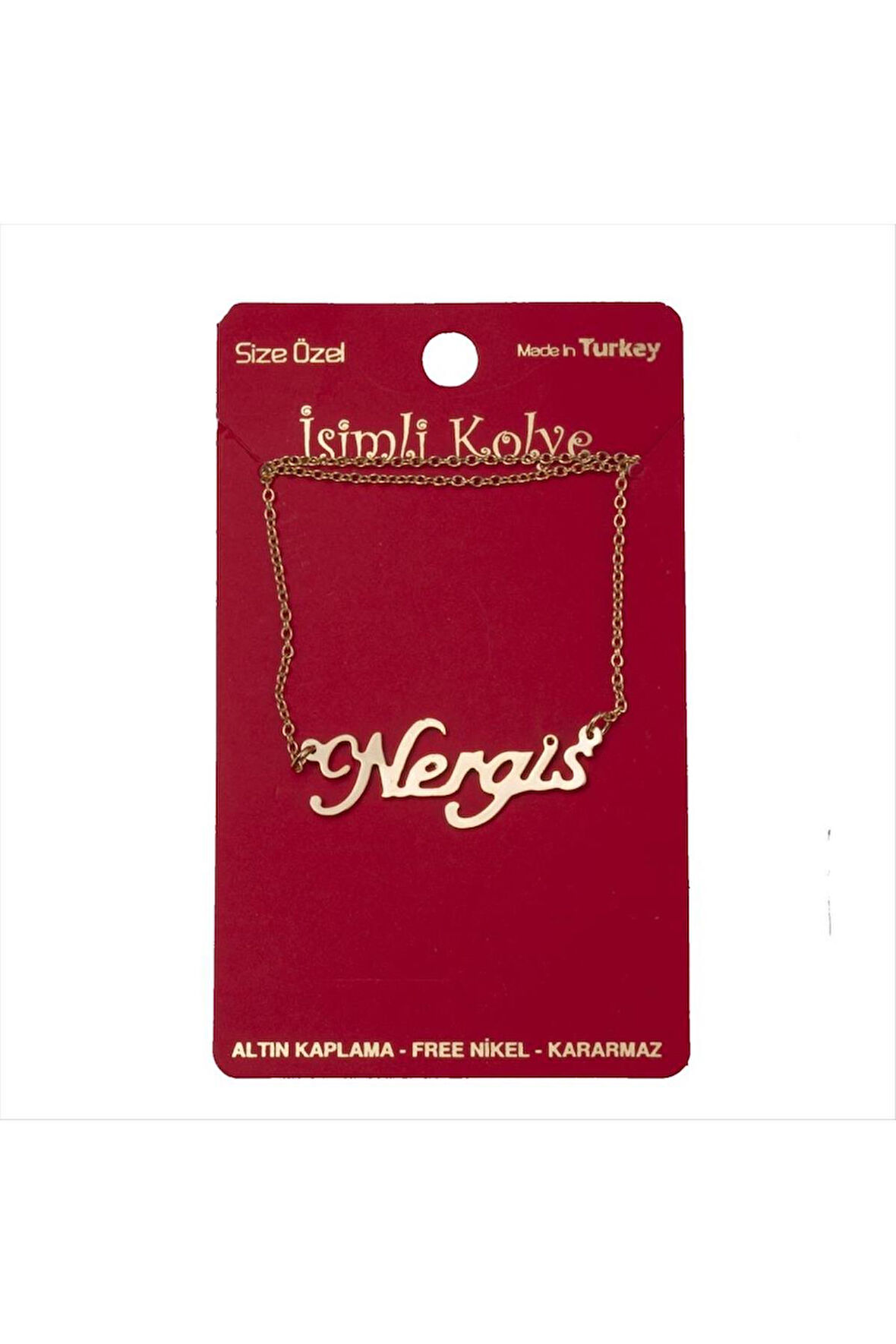 Nergis isimli kolye (Kişiye Özel)