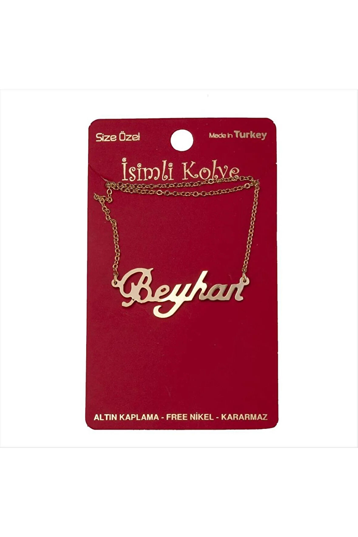 Beyhan isimli kolye (Kişiye Özel)