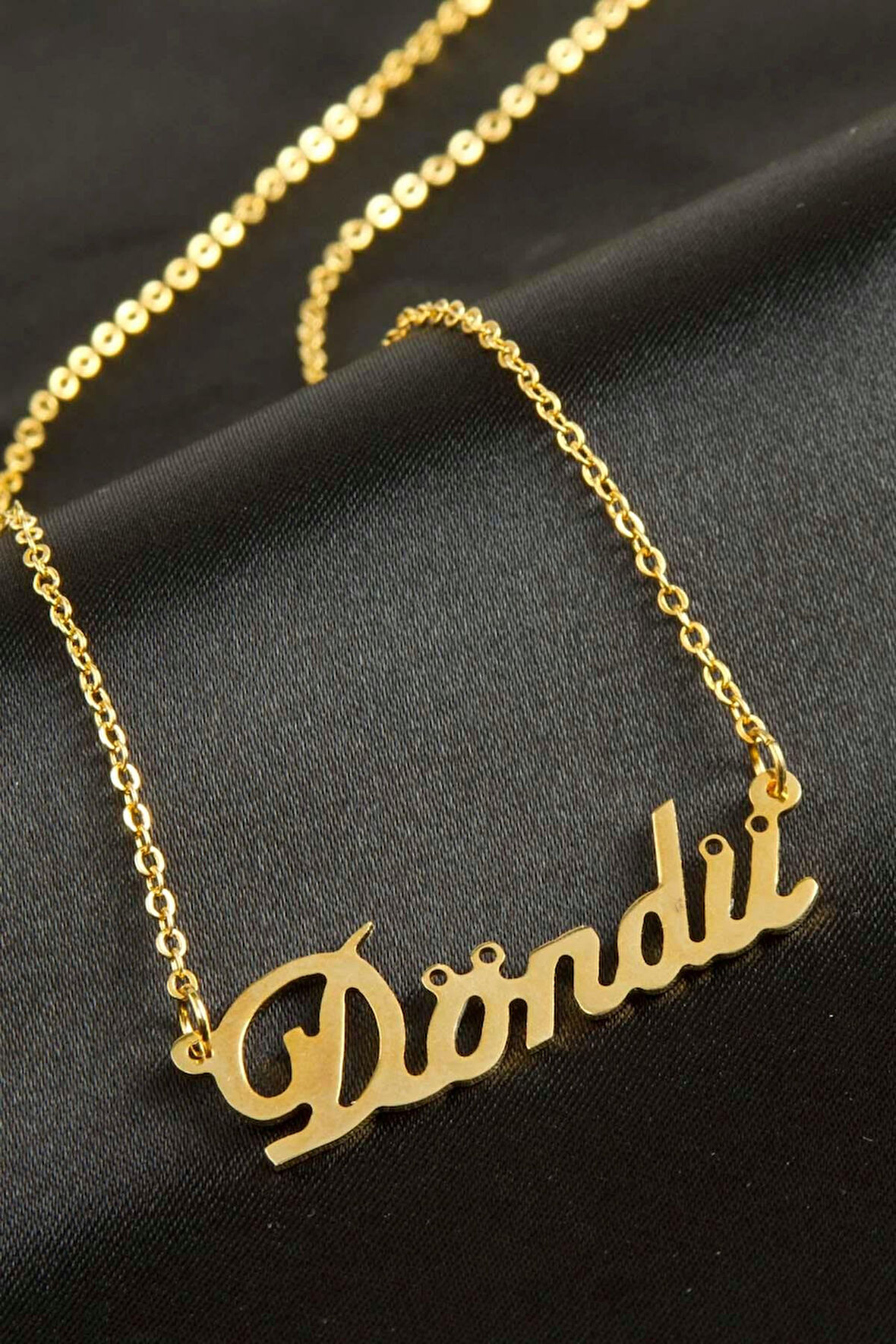 Döndü isimli kolye (Kişiye Özel)