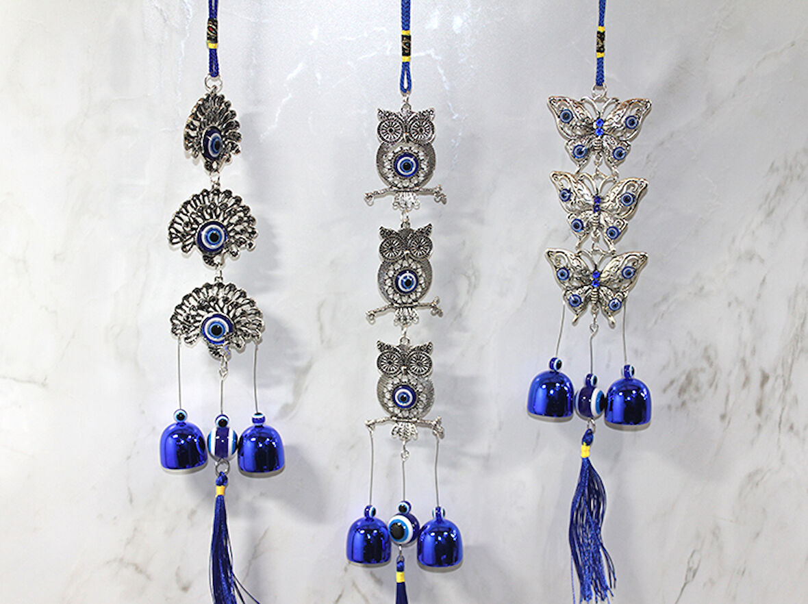 Metal Nazar Boncuğu Çan Model 21