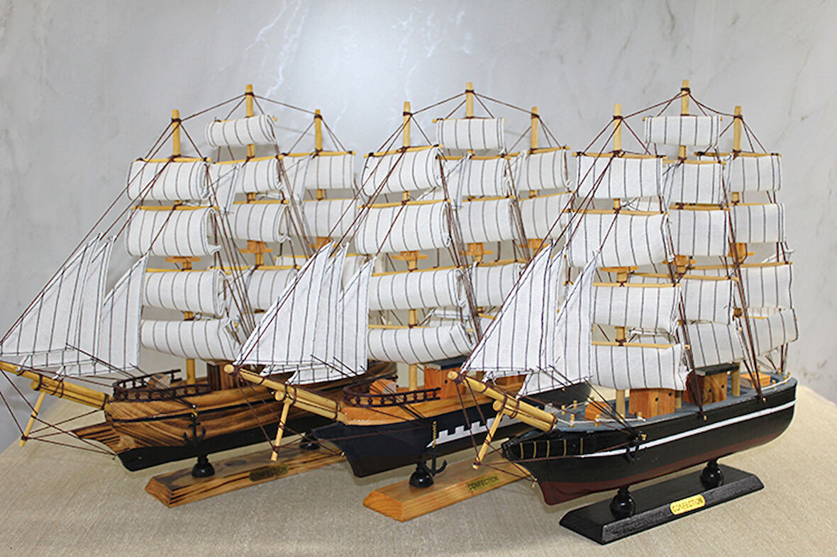 Ahşap Yelken Gemi Model 2