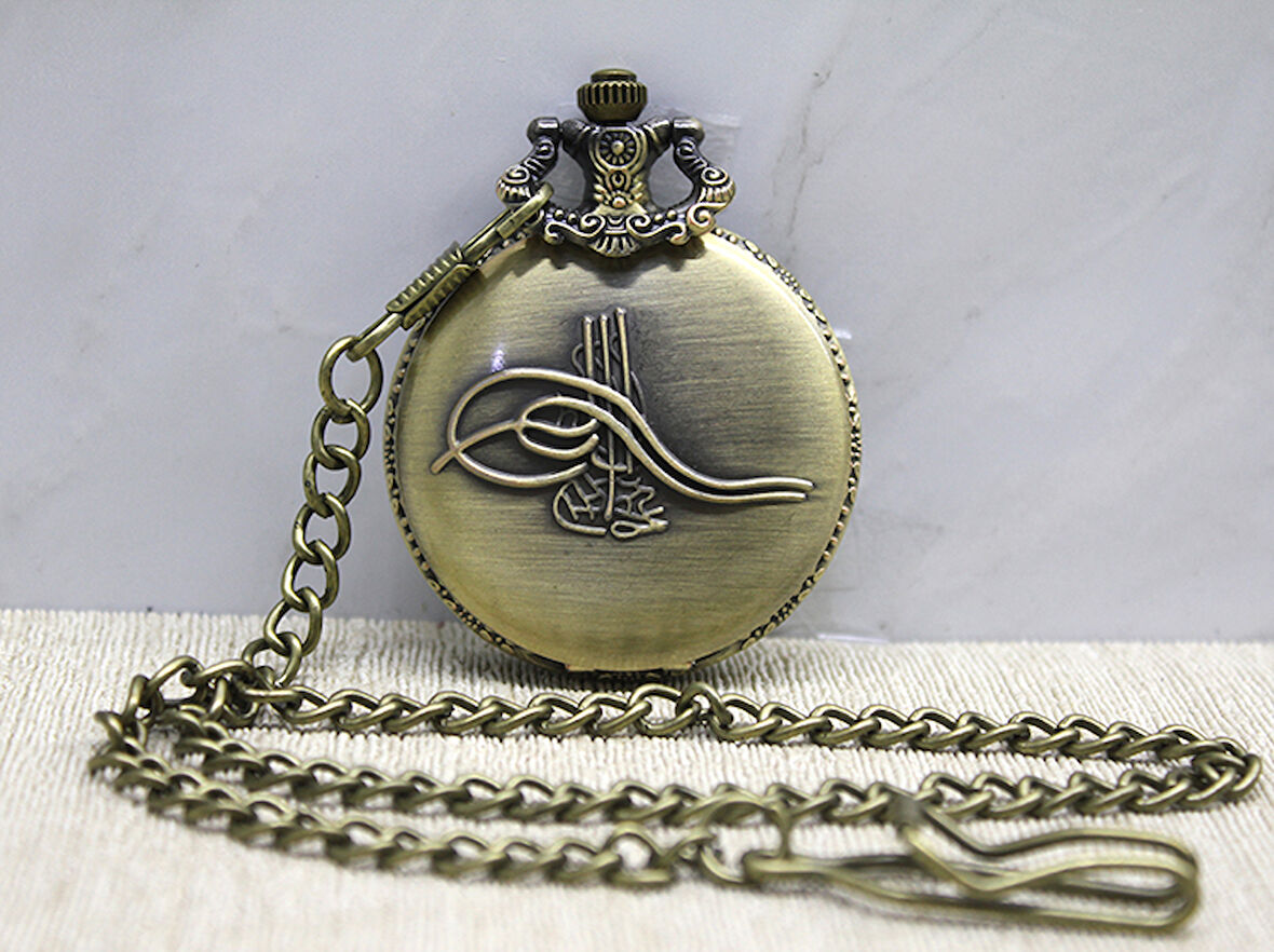 Osmanlı Tuğralı Köstekli Saat 