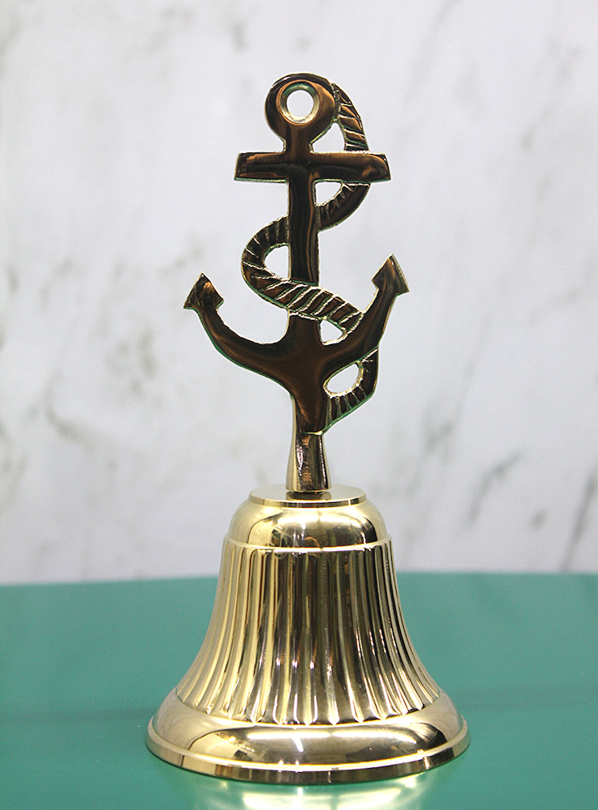 Pirinç Çapalı El Çanı Model 2 