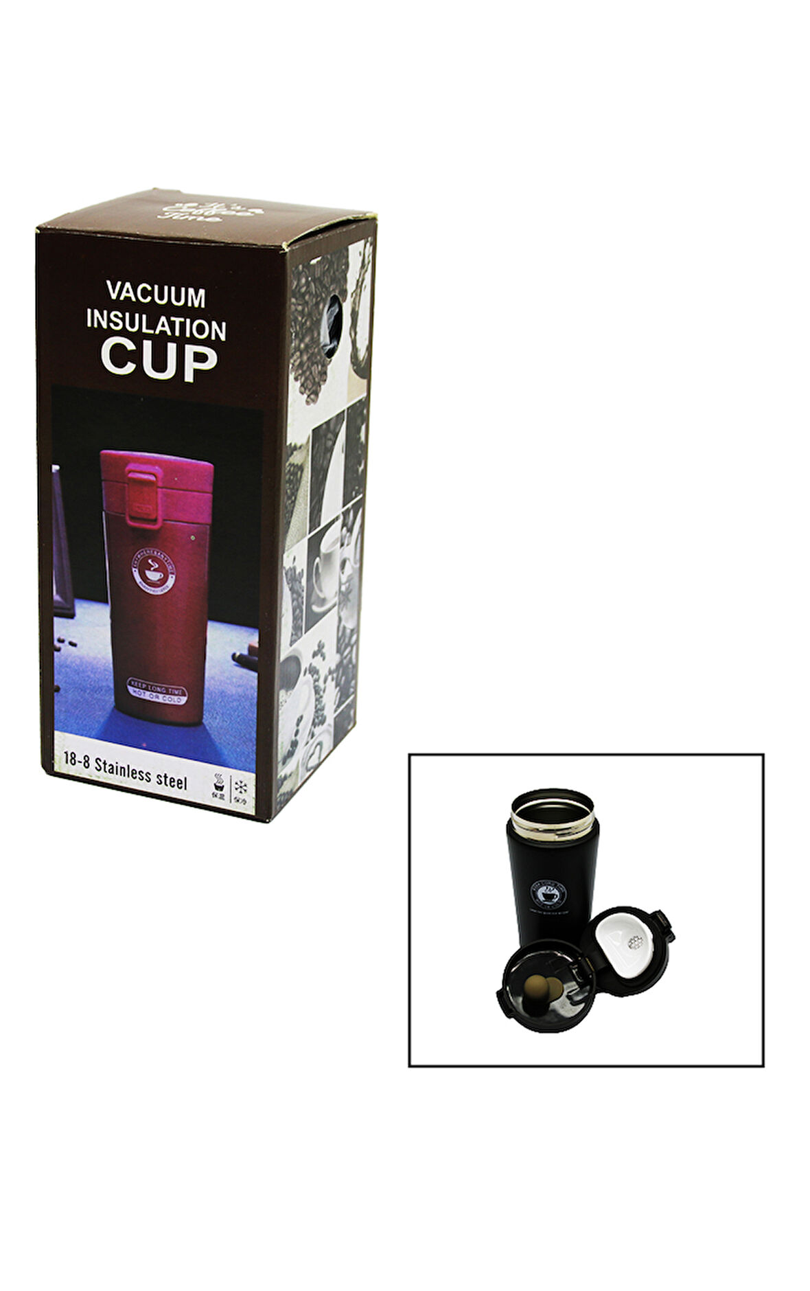 Lüx Çelik Bardak Termos 380 Ml Royaleks-CLKN-1956