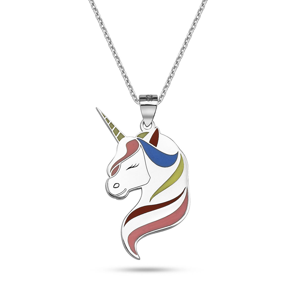 Unicorn Kolye - Gümüş