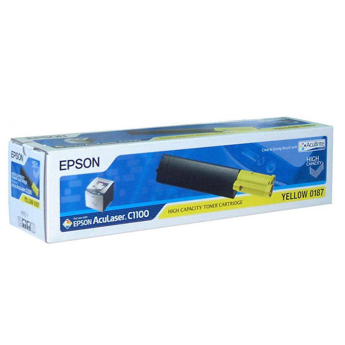 Epson CX-11C13S050187 Sarı Orijinal Toner Yüksek Kapasiteli