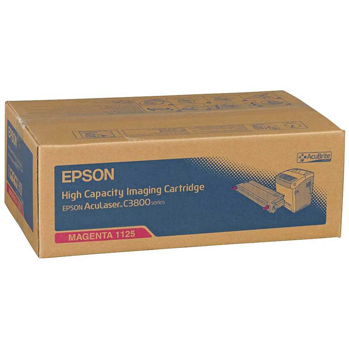 Epson C3800-C13S051125 Kırmızı Orijinal Toner Yüksek Kapasiteli