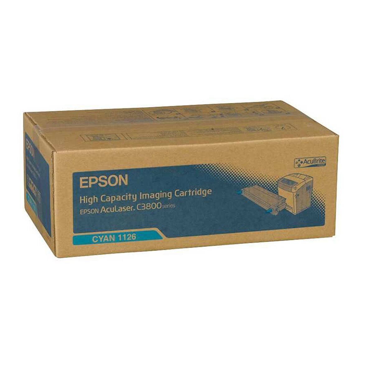 Epson C3800-C13S051126 Mavi Orijinal Toner Yüksek Kapasiteli