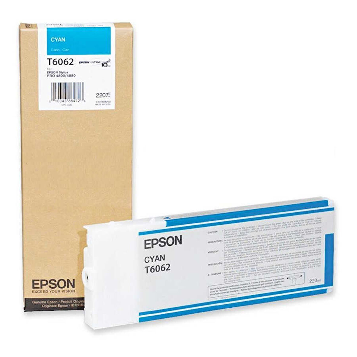 Epson T6062-C13T606200 Mavi Orijinal Kartuş