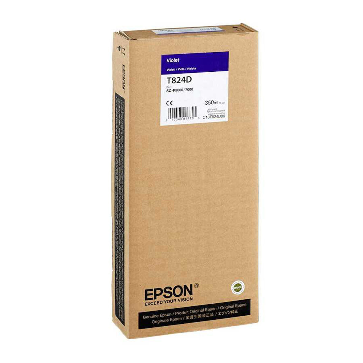 Epson T824D-C13T824D00 Mor Orijinal Kartuş