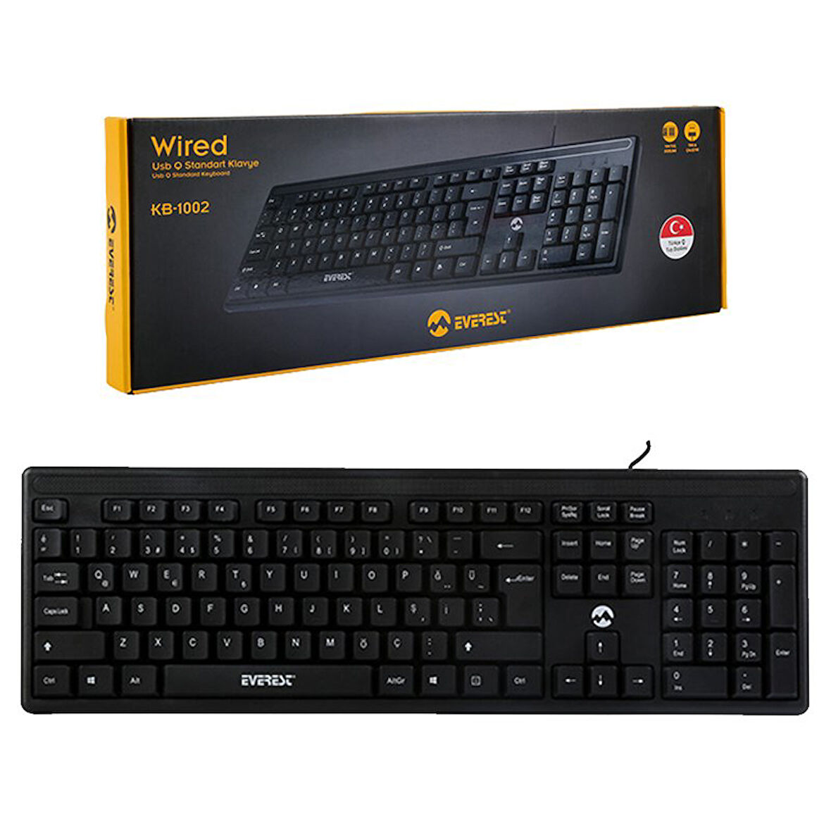 KB-1002 USB Q STANDART KLAVYE 