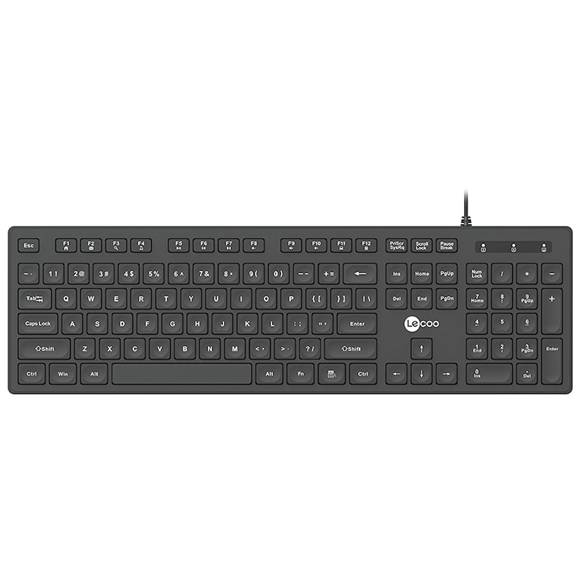KB102 USB KABLOLU SİYAH Q KLAVYE 