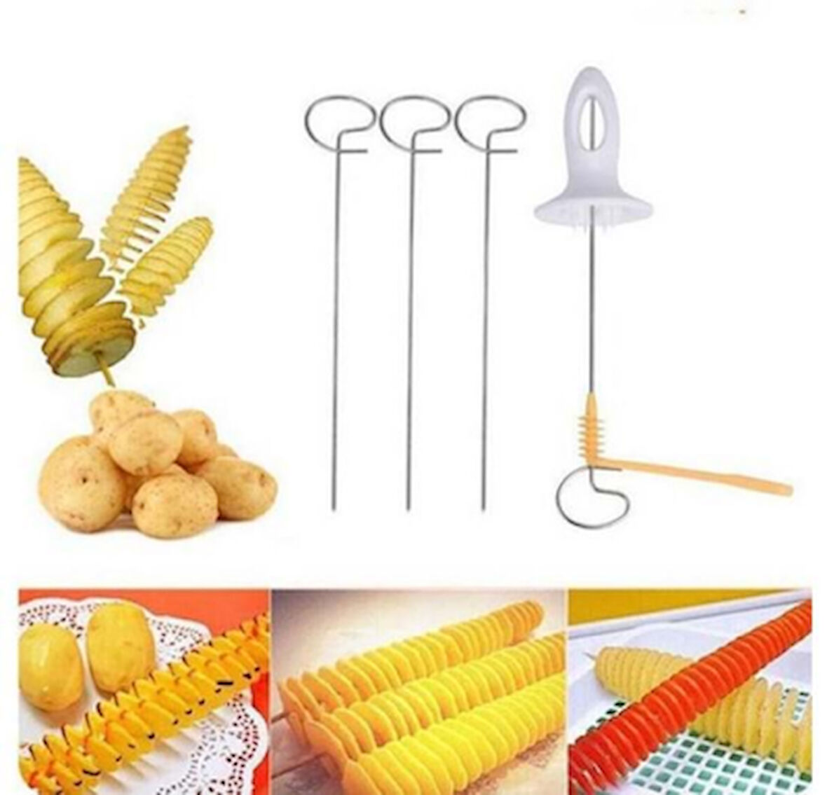 SPİRAL PATATES DİLİMLEYİCİ 