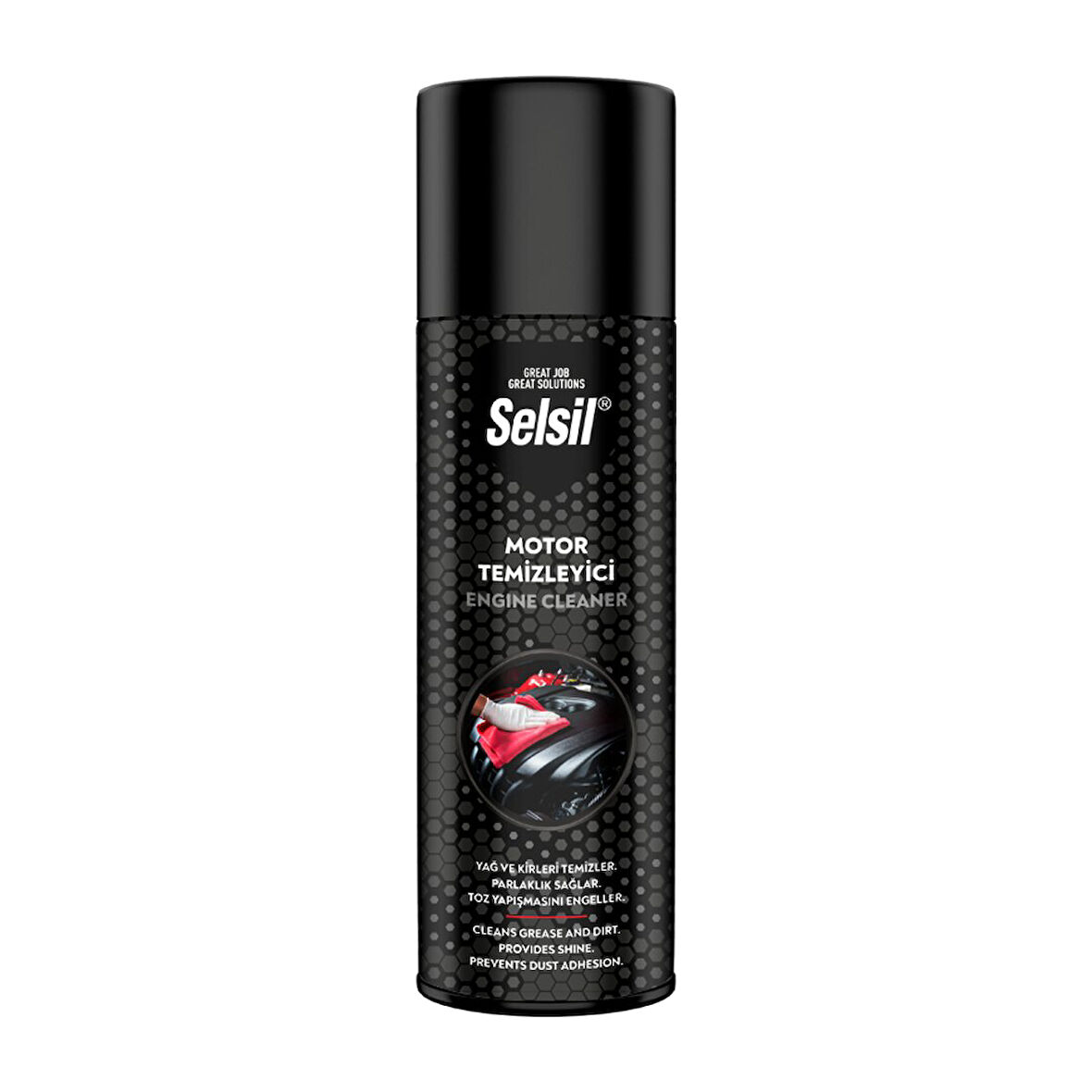 OTO - ARAÇ MOTOR TEMİZLEYİCİ - PARLATICI - TOZ YAPIŞMA ENGELLEYİCİ SPREY 500ML 