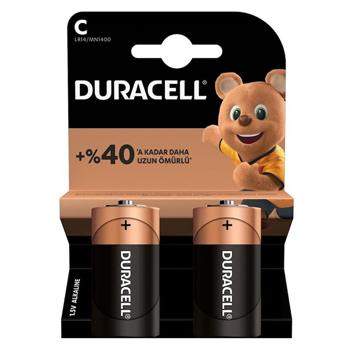 DURACELL LR14/MN1400 C ORTA BOY PİL 2Lİ PAKET 