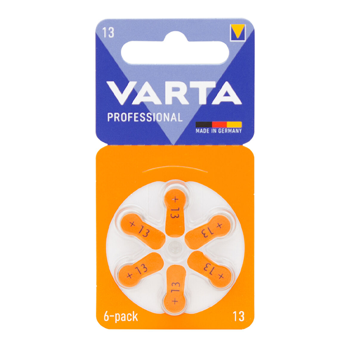 VARTA 13 NO KULAKLIK PİLİ 6LI PAKET 