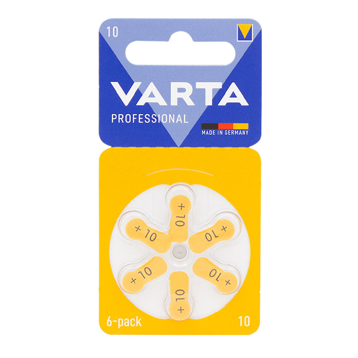 VARTA 10 NO KULAKLIK PİLİ 6LI PAKET 