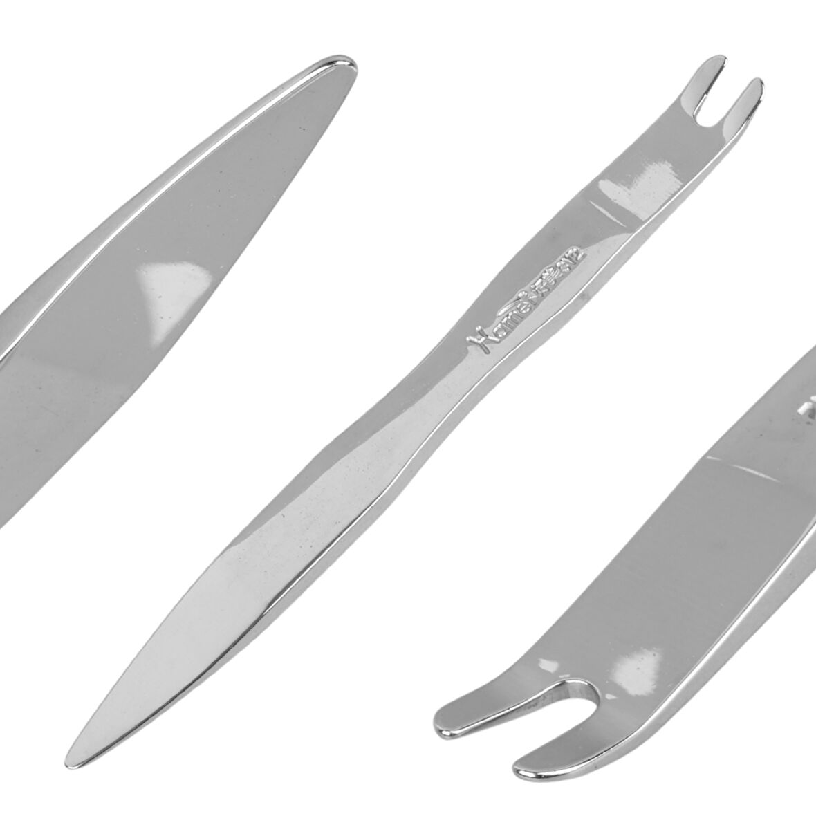 ARAÇ İÇİ SES SİSTEMİ SÖKME LEVYESİ KROM KAPLAMA ÇELİK (5X165MM) 
