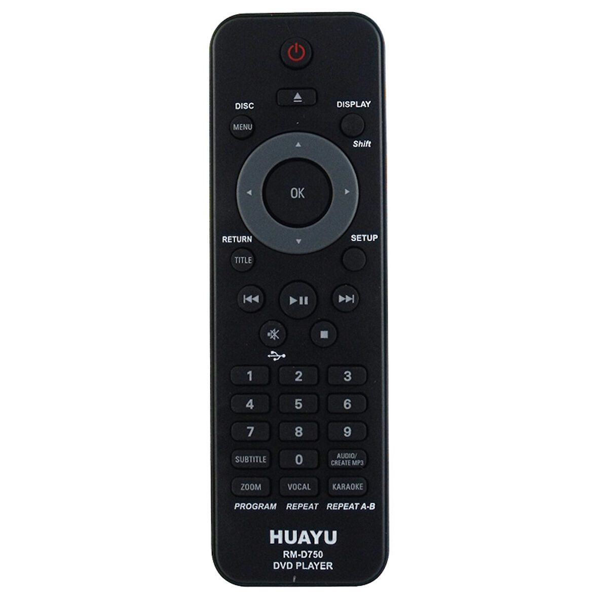 KL RM-D750 UNİVERSAL DVD KUMANDASI AMBALAJLI 