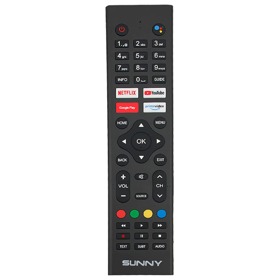 SN43LEDH6886 NETFLIX-GOOGLE PLAY-YOUTUBE-PRIME VIDEO TUŞLU SES KOMUTLU LCD-LED TV KUMANDA 