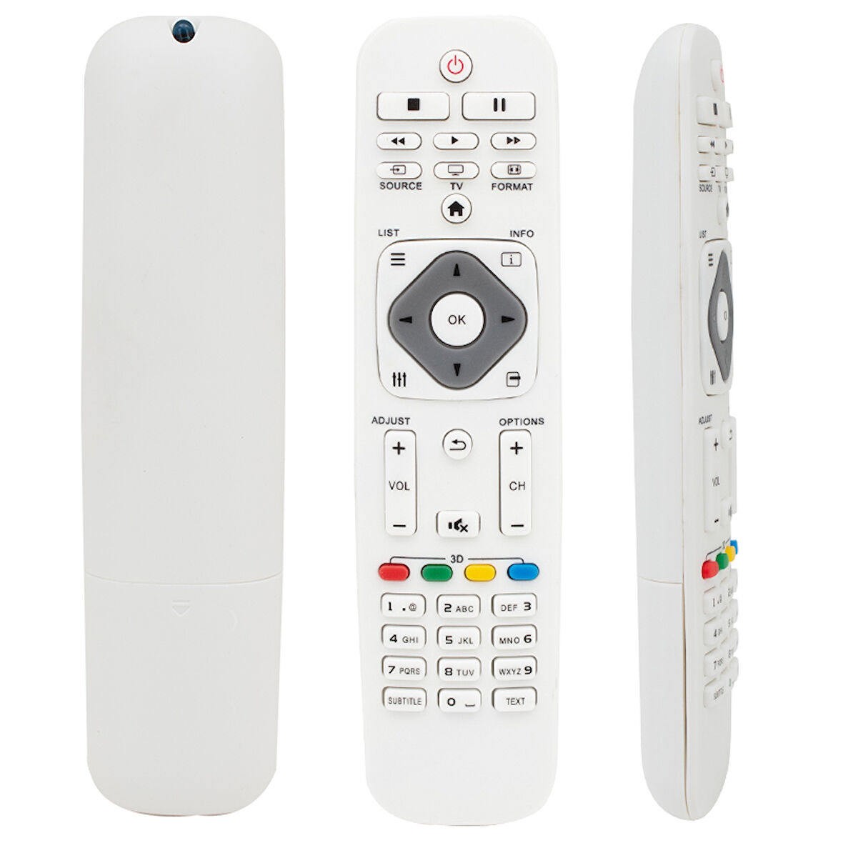 RM-L1125W BEYAZ LCD-LED TV UNIVERSAL KUMANDA AMBALAJLI 